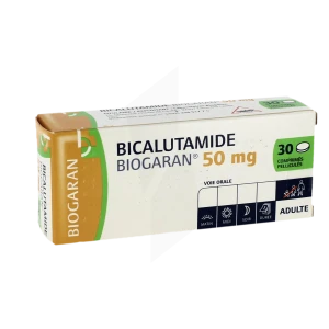 Bicalutamide Biogaran 50 Mg, Comprimé Pelliculé