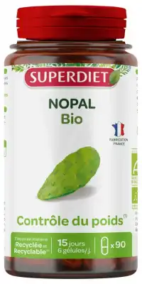 Superdiet Nopal Bio Gélules B/90 à BRUGES