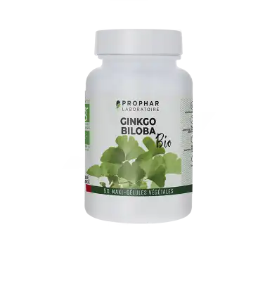 Prophar Ginkgo Gélules Bio 50