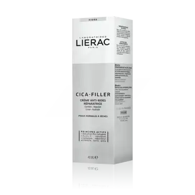 Liérac Cica-Filler Crème Anti-Rides Réparatrice T/40ml