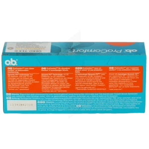 O.b. Procomfort Super 16 Tampons