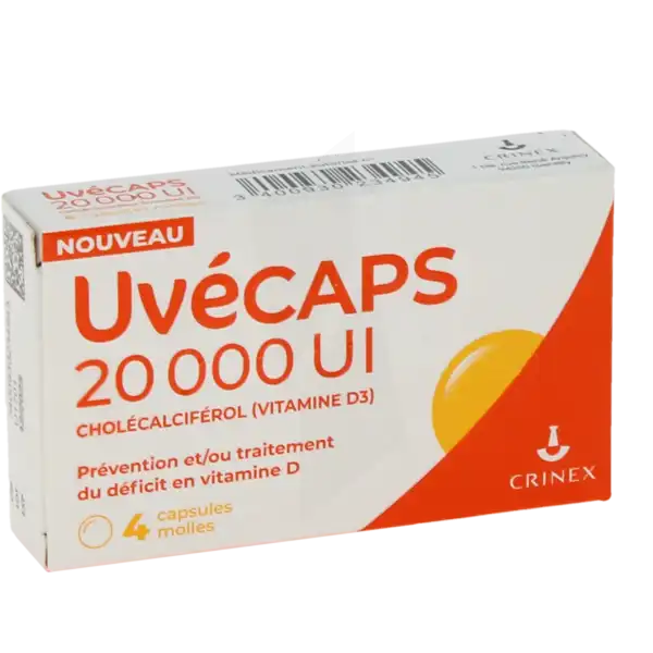 Uvecaps 20 000 Ui, Capsule Molle