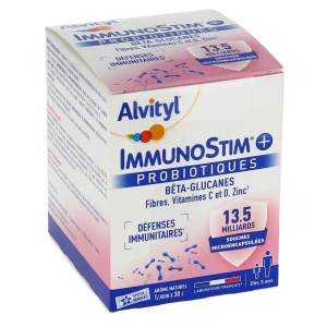 Alvityl Immunostim+ Poudre Solution Buvable 30 Sachets