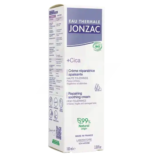 Eau Thermale Jonzac +cica Cr Réparatrice Apaisante T/100ml