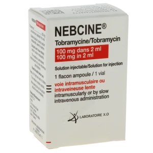 Nebcine 100 Mg, Solution Injectable