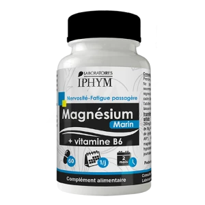 Iphym Santé Magnesium Marin + Vit B6 Gélules De Plantes Unitaires 280mg B/1000