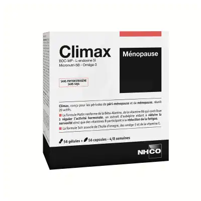 Nhco Nutrition Aminoscience Climax Ménopause Gélules + Caps B/2x56 à Wittenheim