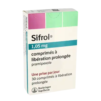 Sifrol 2,1 Mg, Comprimé à Libération Prolongée à LE LAVANDOU
