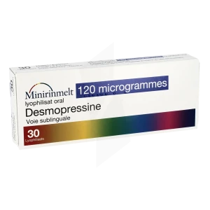 Minirinmelt 120 Microgrammes, Lyophilisat Oral