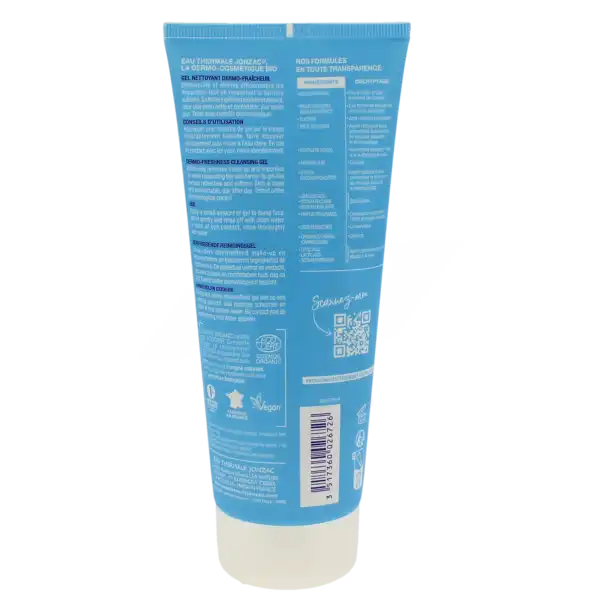 Jonzac Eau Thermale Les Indispensables Gel Nettoyant Dermo-fraîcheur T/200ml