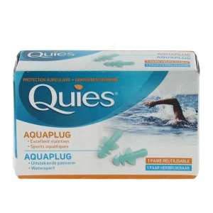 Quies Protection Auditive Aquaplug 1 Paire