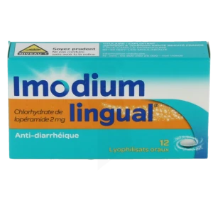 Imodiumlingual 2 Mg, Lyophilisat Oral