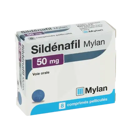 Sildenafil Viatris 50 Mg, Comprimé Pelliculé à Dreux