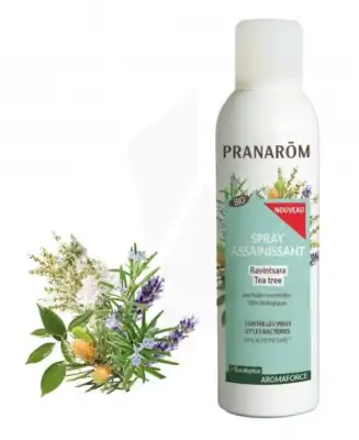 Pranarôm Aromaforce Spray Assainissant Ravintsara - Tea Tree Fl/100ml à TIGNIEU-JAMEYZIEU