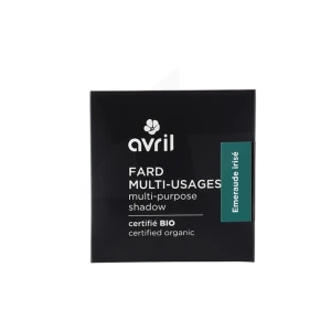 Avril Fard à Paupières Bio émeraude Irisé Recharge/2,5g