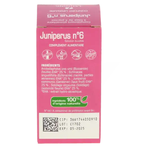 Lehning Complexe Juniperus N° 6 S Buv Fl/30ml