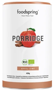 Foodspring Porridge Protéiné Pomme - Canelle 420g