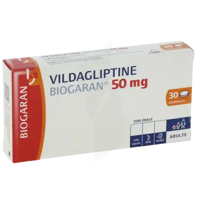 Vildagliptine Biogaran 50 Mg, Comprimé à POITIERS