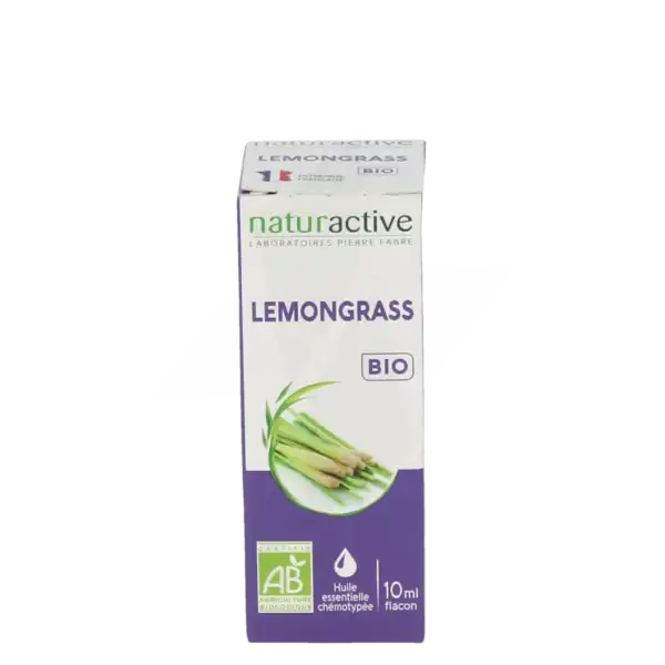 Naturactive Lemon Grass Huile Essentielle Bio (10ml)