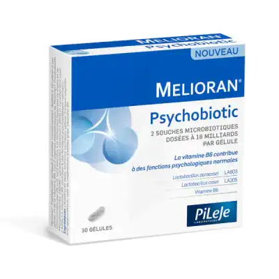 Pileje Melioran Psychobiotic Gélules B/30 à Annecy