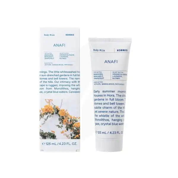 Korres Lait Corps Anafi 125ml