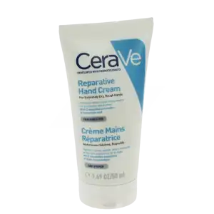 Cerave Crème Main Réparatrice Pour Les Mains Abîmées Et Les Sécheresses Sévères Tube/50ml à LLUPIA