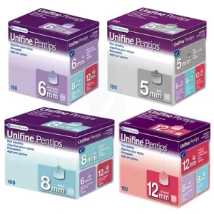 Unifine Pentips, G31, 0,25 Mm X 6 Mm, Violet , Bt 100