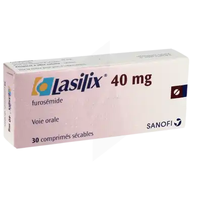 Lasilix 40 Mg, Comprimé Sécable à Paris