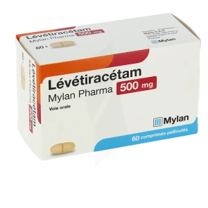 Levetiracetam Viatris 500 Mg, Comprimé Pelliculé