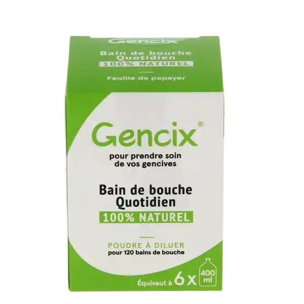 Gencix Pdr Dentifrice Gencives Dents Sensibles Fl/6g