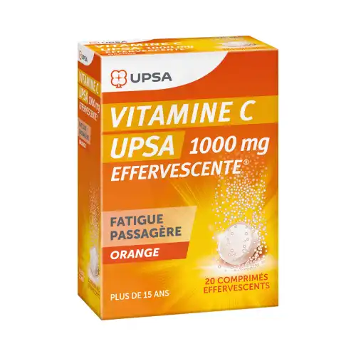 Vitamine C Upsa Effervescente 1000 Mg, Comprimé Effervescent
