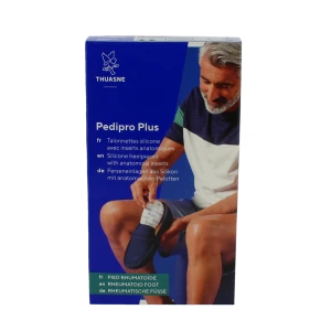 Thuasne Pedipro Plus Talonnette Blanc Taille 2 40/46