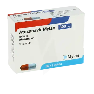 Atazanavir Mylan 300 Mg, Gélule à LIEUSAINT