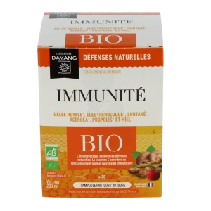 Dayang Immunité Complexes Bio Solution Buvable 20 Ampoules/10ml