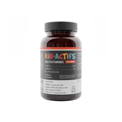 Aragan Synactifs Kidactifs Multivit Gummies B/30 à AMBARÈS-ET-LAGRAVE