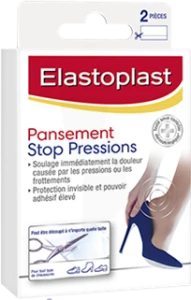 Elastoplast Sos Pression Pansements Prévention Ampoules 6,5x9cm B/2