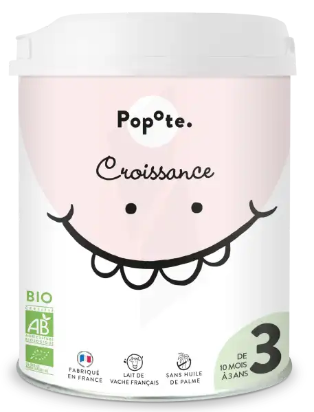 Popote Lait Infantile Croissance Bio 800g