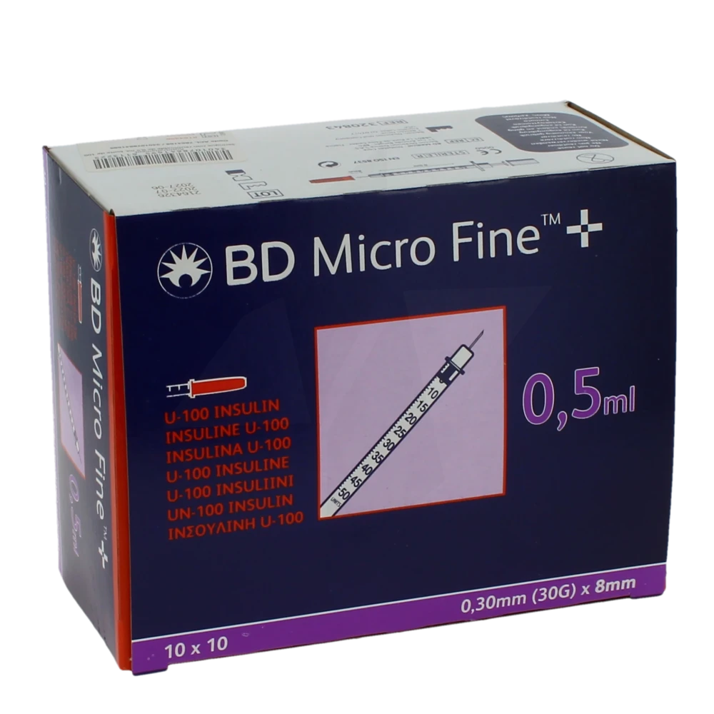 Bd Micro - Fine +, 0,3 Mm X 8 Mm, Bt 100