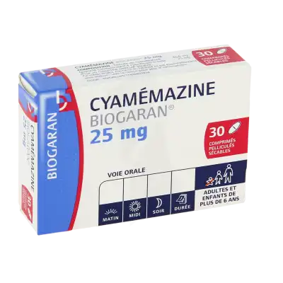 Cyamemazine Biogaran 25 Mg, Comprimé Pelliculé Sécable à Paris
