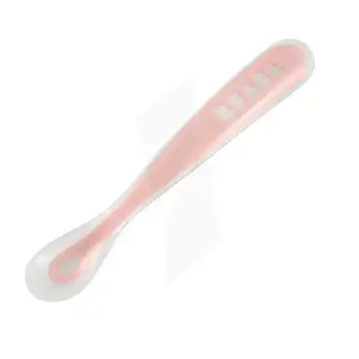 BEABA CUILLERE 1 AGE SILI OLD PINK