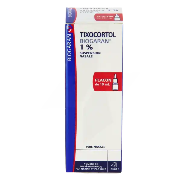 Tixocortol Biogaran 1 %, Suspension Nasale
