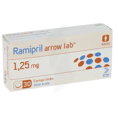 Ramipril Arrow Lab 1,25 Mg, Comprimé à TOULOUSE