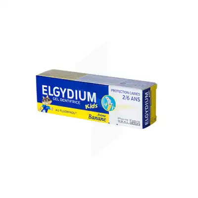 Elgydium Dentifrice Kidsbanane 50ml à St Médard En Jalles