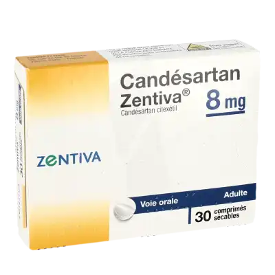 Candesartan Zentiva 8 Mg, Comprimé Sécable à LES-PAVILLONS-SOUS-BOIS
