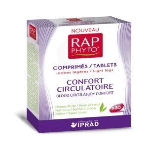 Rap Phyto Confort Circulatoire Comprimés B/30