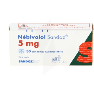Nebivolol Sandoz 5 Mg, Comprimé Quadrisécable
