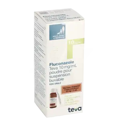 Fluconazole Teva 10 Mg/ml, Poudre Pour Suspension Buvable à VILLERS-LE-LAC