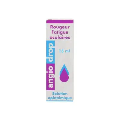 Angio Drop Solution Ophtalmique, Fl 15 Ml à Bordeaux