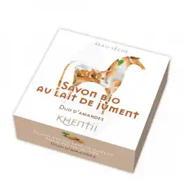 Béliflor Khentii Savon Lait Jument Duo D'amandes Bio 100g