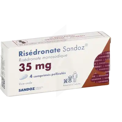 RISEDRONATE SANDOZ 35 mg, comprimé pelliculé